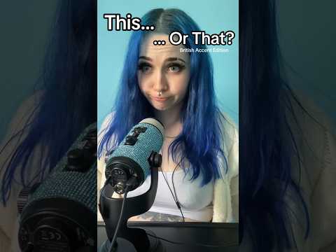 1 or 2?? #asmrthisorthat #britishaccent #asmr #shorts