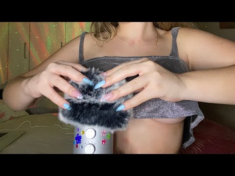 ASMR Fluffy Mic Scratching 🫶🏼