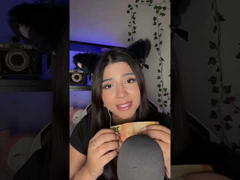 ASMR con billetes de diferentes países ❤️  sé que aún me falta colecc