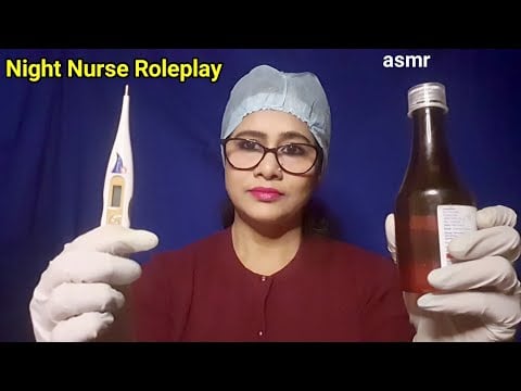 ASMR 🌙 Night Nurse Taking Care of YOU in bed |Asmr Ghosal | Asmr personal attention