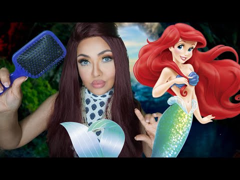 ASMR Sereia Penteia Seus Cabelose Te Ajuda a Dormir #RoleplayPortugues #VozSuave