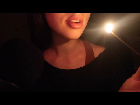 ASMR Energy Plucking + Incense Smoke + Up Close Whisper