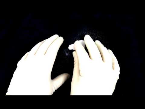 RUBBER GLOVES with SANDPAPER [[ASMR]]