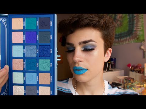 ASMR- Blue Blood Palette! 💙(Jeffree Star Cosmetics)