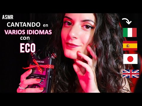 ASMR CANTANDO con ECO para Hacerte Dormir 🧜🏻‍♀️ (Susurros/Soft Spoken) |ASMR Español