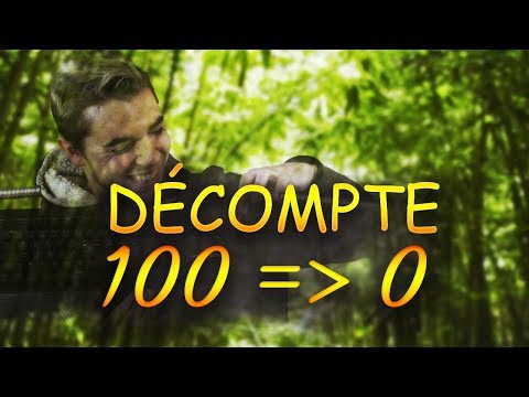 👂 Asmr Décompte de 100 à 0  Tapping sur clavier Gamer et Chuchotement ! 👂
