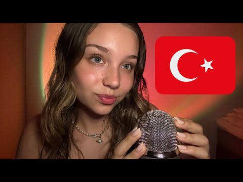ASMR | Triggers Words in Turkish / en Türkçe 🇹🇷 (summer edition 🌊 🏖️ 💗)