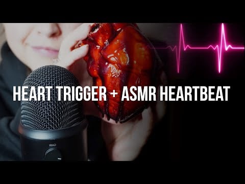 Happy Heartbeats Fabric Scratching, Heart Tapping, Mic Brushing | Heartbeat ASMR