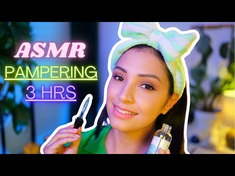 ASMR 3 Hour Sleepy Pampering Compilation for Sleep and Relaxation