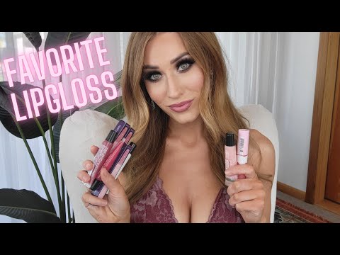 ASMR *New Favorites* Lipgloss Try-On & Swatches! 💋✨️