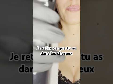 #shorts  Examen du cuir chevelu - Scalp check exam
