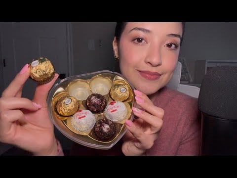 ASMR | Ferrero Rocher chocolates 💗🍫