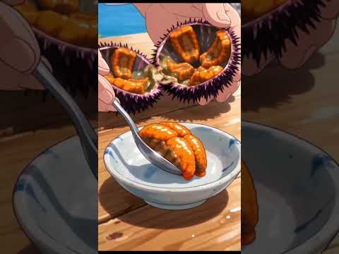 Uni with squid #anime #animeasmr #animevideos