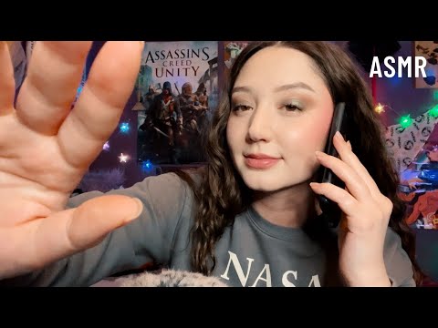 ASMR Rearranging Your Face *Fast Chaotic Personal Attention*