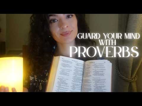 ASMR Proverbs Reading | Relaxing Bible Christian ASMR |