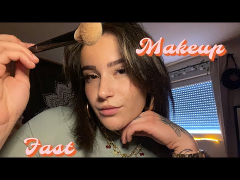 ASMR FR - TON AMIE TE FAIS UN FAST & AGRESSIVE MAKEUP (tu vas dormir comme un bébé)