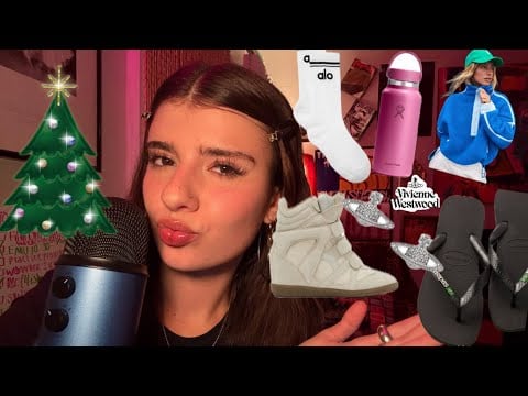 [ASMR] CHRISTMAS WISHLIST IDEAS 🎄❤️