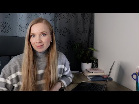 ASMR SUOMI Työskentele/Opiskele Mun Kanssa +Inaudible Whispering✨ ASMR Work/Study with me💤