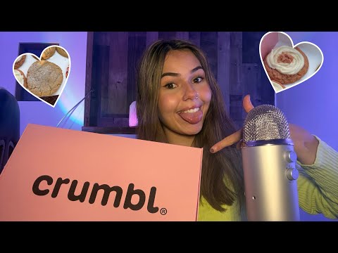 ASMR CRUMBL COOKIES TASTE TEST MUKBANG🍪 (Soft Eating & Mouth Sounds)