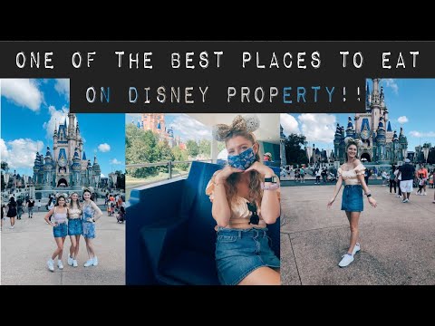 One of the Best Places to Eat on Disney Property // DISNEY WORLD DAY 2!!