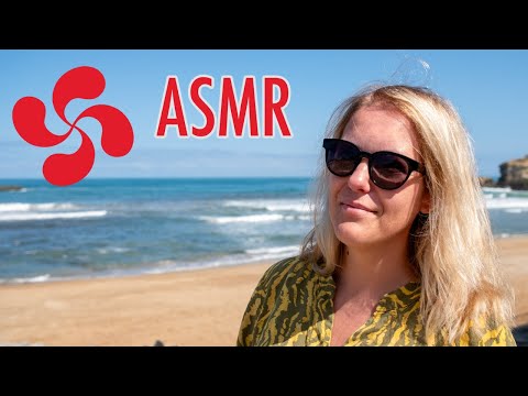 ASMR FR  🌊 Vlog dans le Pays Basque avec chuchotement très très proche micro