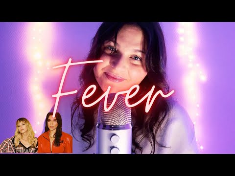 ASMR🔥 DUA LIPA & ANGÈLE - FEVER (close up whispering)