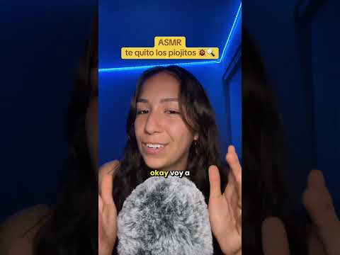 ASMR te quito los piojitos para que te duermas en menos de 2 minutos #asmr #relax #tingles