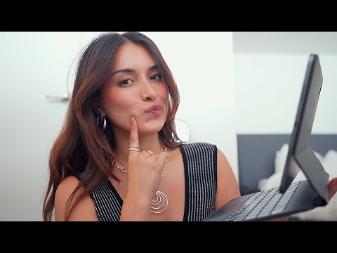 ASMR asking you very personal questions for deep sleep (whispering & typing)