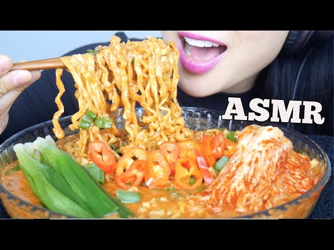 ASMR SAMYANG SPICY NOODLE STEW TYPE (EATING SOUNDS) | SAS-ASMR