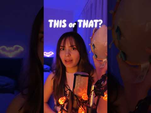 THIS or THAT ASMR 👀 #asmr #asmrsounds #asmrtriggers #asmrchallenge #shorts #asmrcrinkles