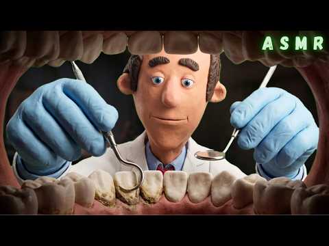 ASMR Limpieza dental y extracción (Roleplay médico)