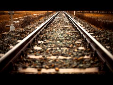 (3D binaural sound) Inside a train on a rainy day