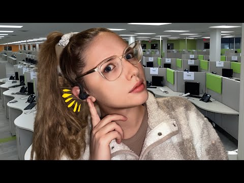 ASMR Call Center Roleplay ☎️💬🤬 (+customer voices)