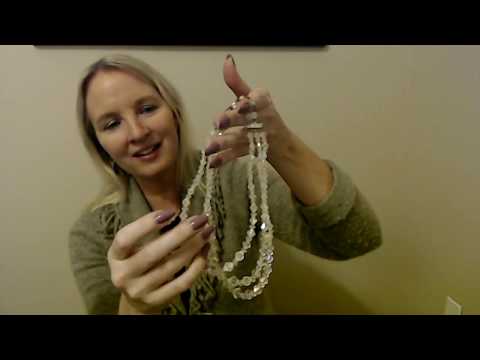 ASMR | Goodwill "Keeper" Jewelry Show & Tell (Soft Spoken)