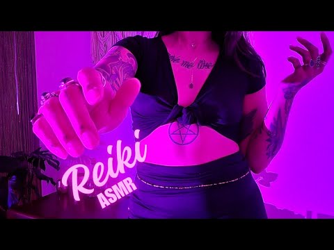 Reiki ASMR l finger fluttering l hand movements l hypnotic l no talking l relaxing