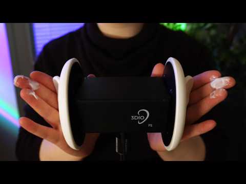 ASMR 3Dio Lotion Ear Massage👂Fall Asleep Instantly 😴 (no talking)