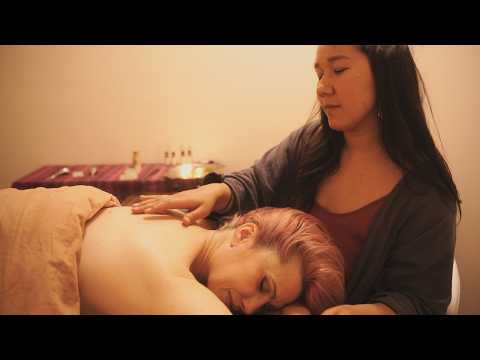 [ASMR] Scalp Check, Back Massage, Essential Oil Rollers & Crystals @asmrthenest (Real Person)