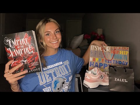 ASMR HAUL | What I Got For my Birthday 🎂