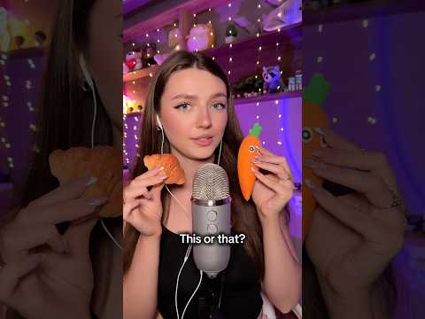 Fake food #asmr #asmrsounds #asmrrelax #asmrsleep #relax #tingles #asmrvideo #relaxingvideos