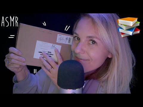 ASMR FR 📚 Unboxing Le Facteur Livre (C'est vraiment TOP ! J'avais trop envie de vous le partager)