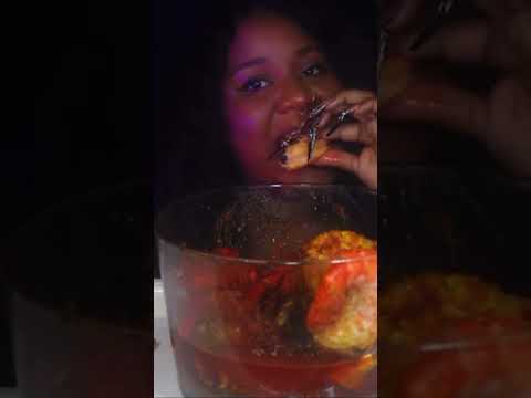ASMR SEAFOOD BOIL MUKBANG! FULL VIDEO IN COMMENTS! #shorts