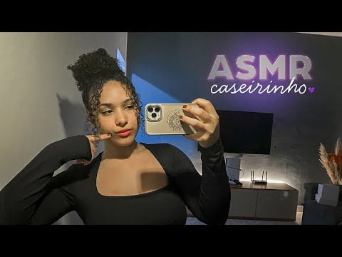 Meu PRIMEIRO ASMR CASEIRINHO Com Sons de Boca e TAPPING no CELULAR  💤💤💤 [FAST]
