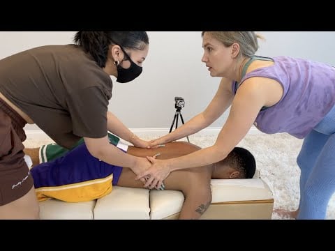 Long Nails & Back CRUNCHES - Relieving YEARS of Stress