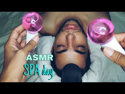 [ASMR APLICADO] SKINCARE NO MEU MARIDO SEM ANÚNCIO NO MEIO ✨