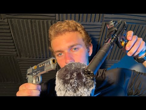 ASMR | ***INSANE GUN SOUNDS*** For sleep and relaxation 
