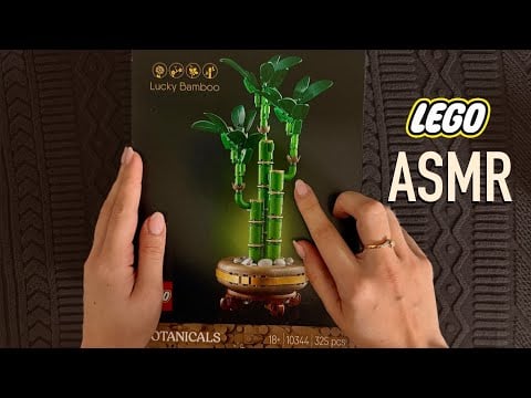 😴 ASMR LEGO Bamboo Build 🌿 Satisfying Clicky Bricks & Deep Relaxation