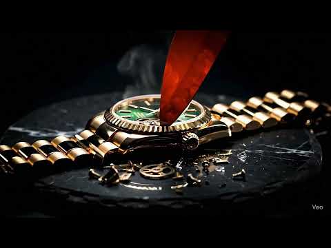 Rolex Gets Sliced by a Red-Hot Knife in Stunning 4K Slow Motion