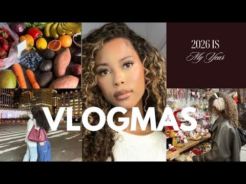 VLOG : Christmas shopping, grocery haul & Reset for 2026