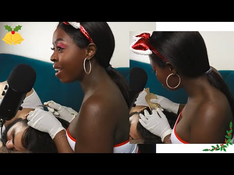 Holiday Nurse Checking & Picking things from his scalp | So Satisfying | DEEP SLEEP snooze | ASMR