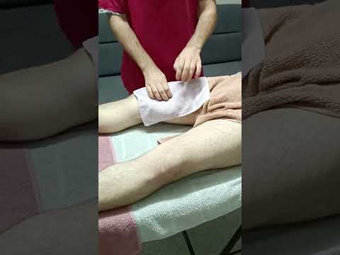 ASMR LEG TURKISH THERAPY  #massage #easyturkish #relax #chiropractor #challenge